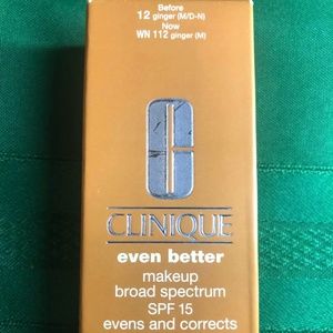 Clinique Even Better makeup broad spectrum SPF 15. 1FL.OZ